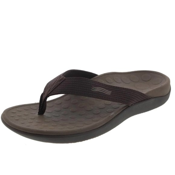 Vionic Wave Toe Post Sandal with Concealed Orthotic Arch Support - Picture 1 of 10